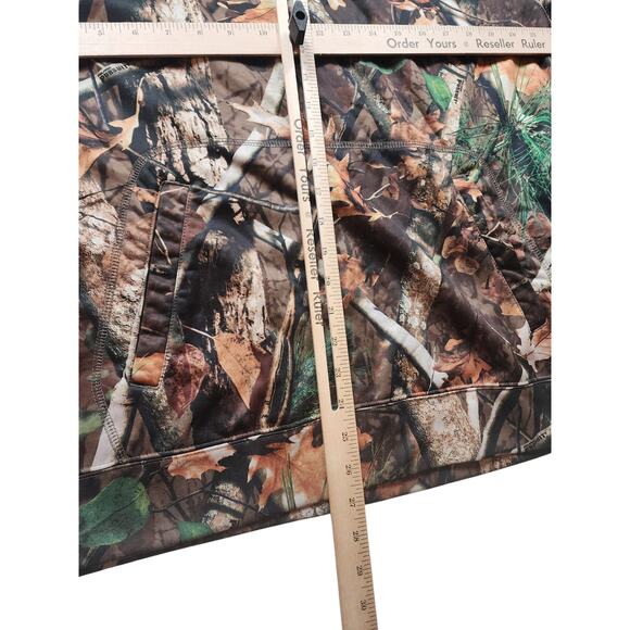 Polaris Camo Hoodie Large Pursuit Hunting Pullover Sweatshirt Fleece Gorpcore - Picture 5 of 16